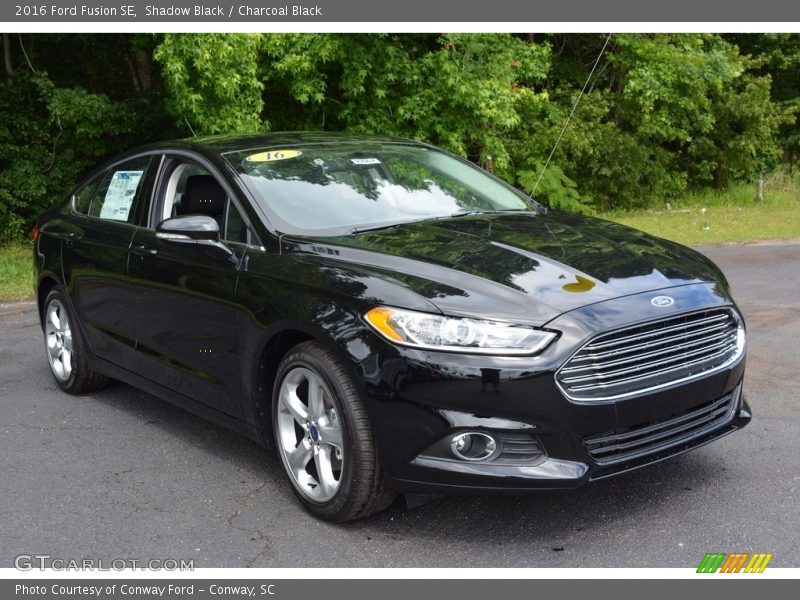 Shadow Black / Charcoal Black 2016 Ford Fusion SE