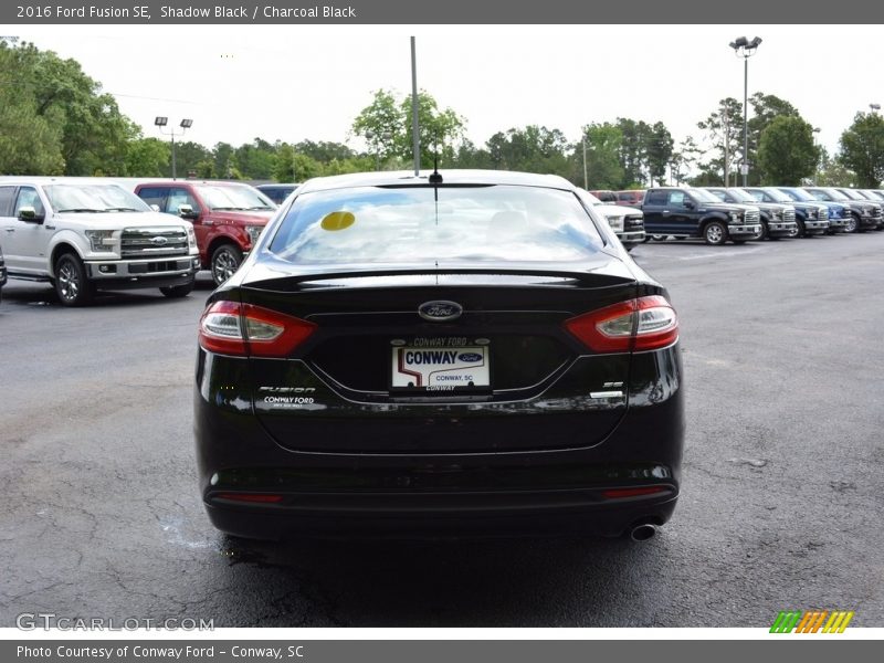 Shadow Black / Charcoal Black 2016 Ford Fusion SE