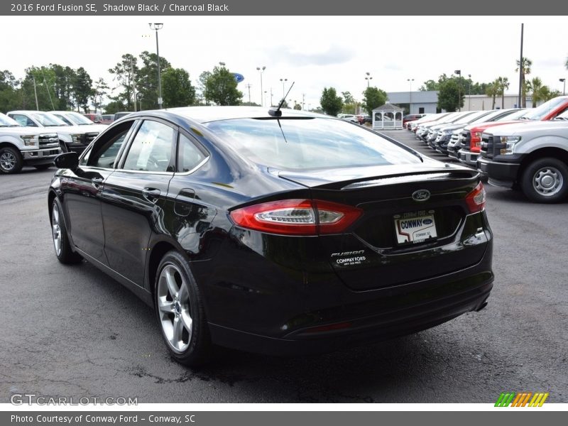 Shadow Black / Charcoal Black 2016 Ford Fusion SE