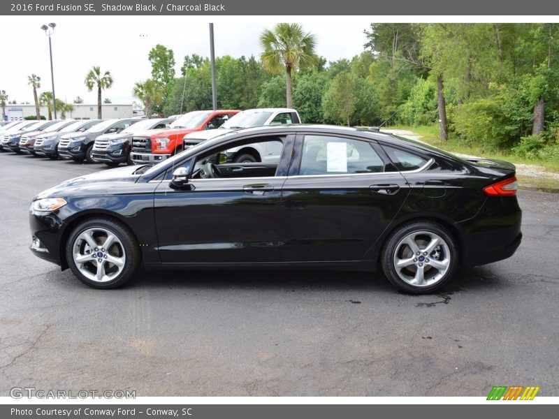 Shadow Black / Charcoal Black 2016 Ford Fusion SE