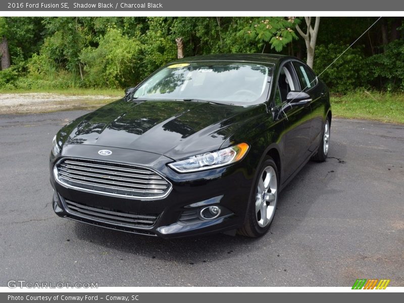 Shadow Black / Charcoal Black 2016 Ford Fusion SE