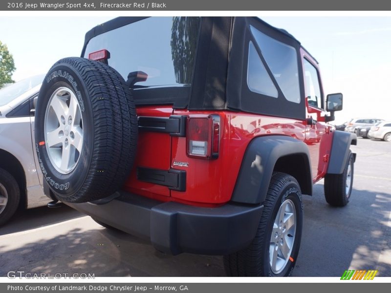 Firecracker Red / Black 2016 Jeep Wrangler Sport 4x4