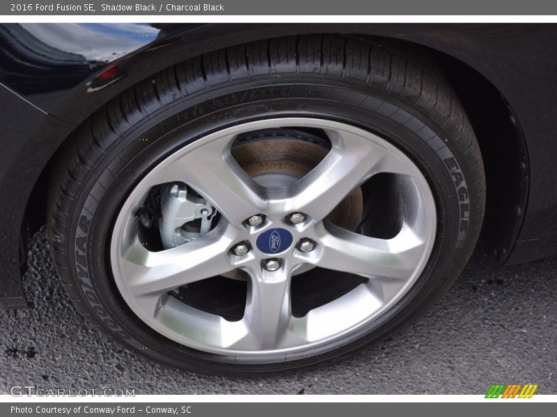 Shadow Black / Charcoal Black 2016 Ford Fusion SE