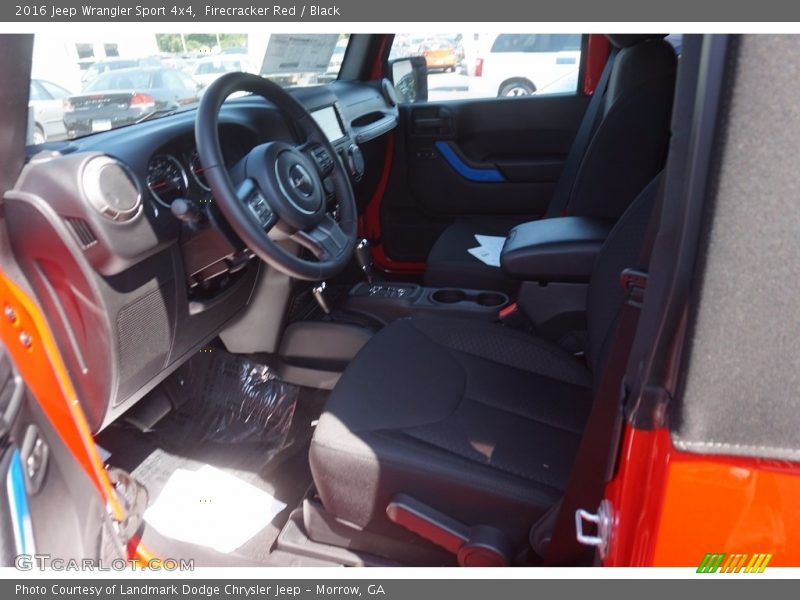 Firecracker Red / Black 2016 Jeep Wrangler Sport 4x4