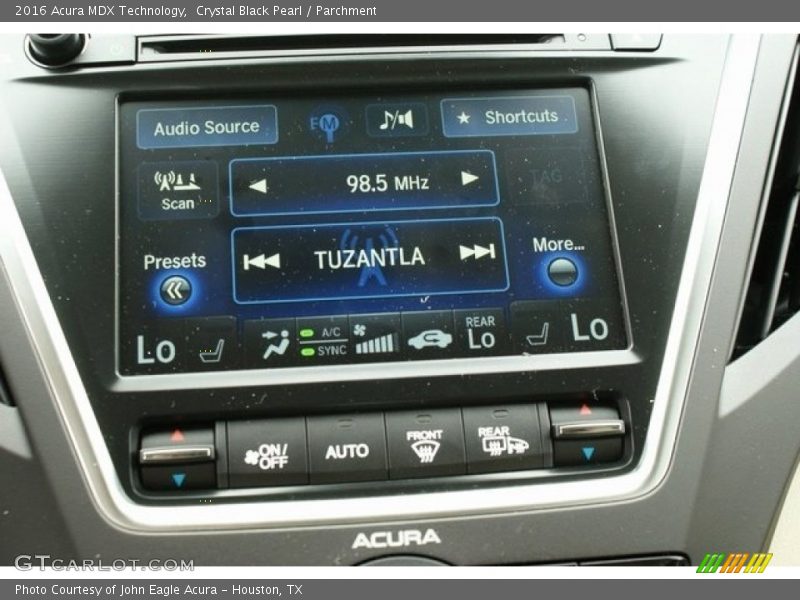 Crystal Black Pearl / Parchment 2016 Acura MDX Technology