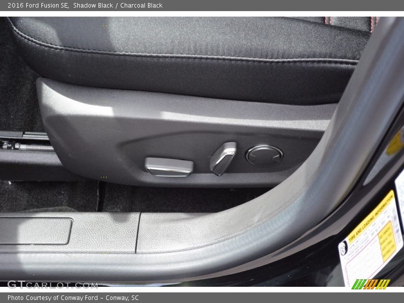 Shadow Black / Charcoal Black 2016 Ford Fusion SE