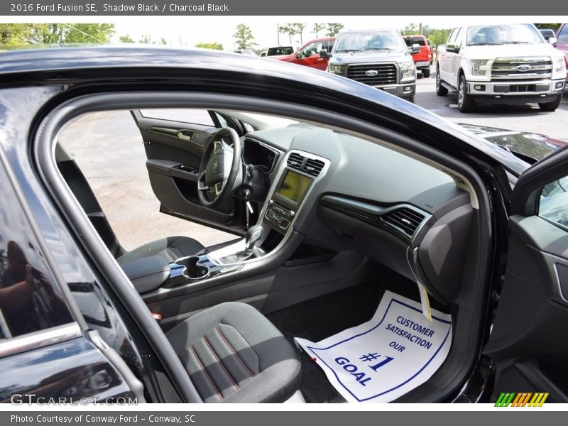 Shadow Black / Charcoal Black 2016 Ford Fusion SE