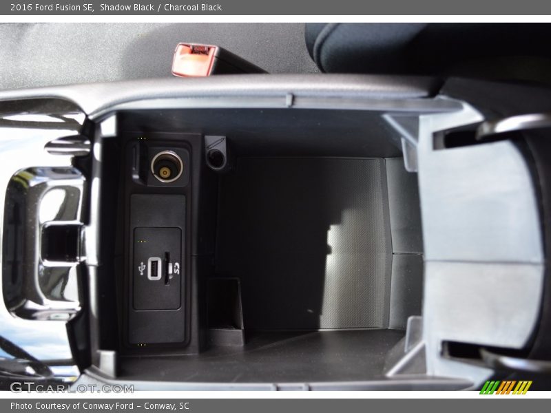 Shadow Black / Charcoal Black 2016 Ford Fusion SE