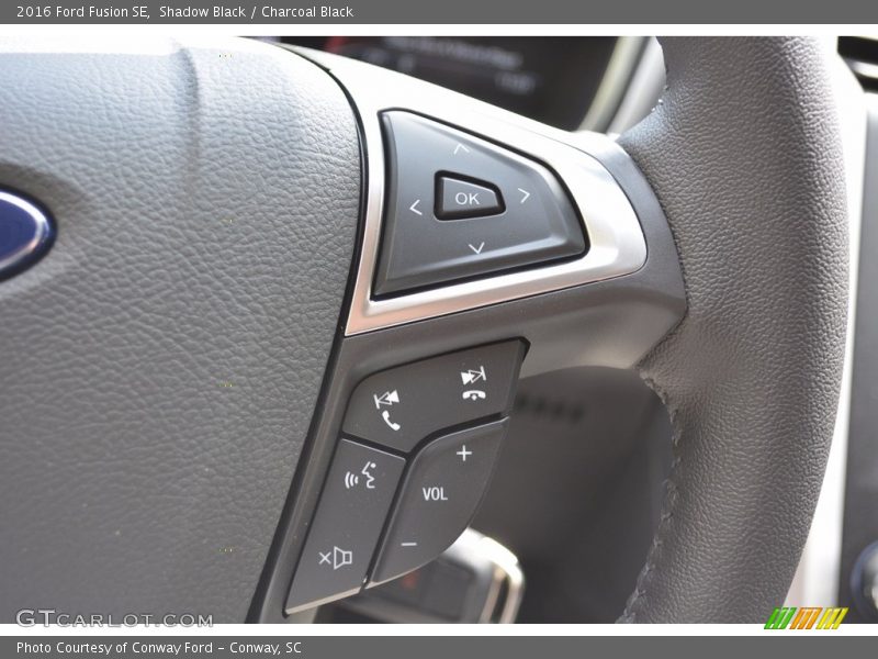 Shadow Black / Charcoal Black 2016 Ford Fusion SE