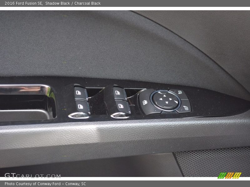 Shadow Black / Charcoal Black 2016 Ford Fusion SE