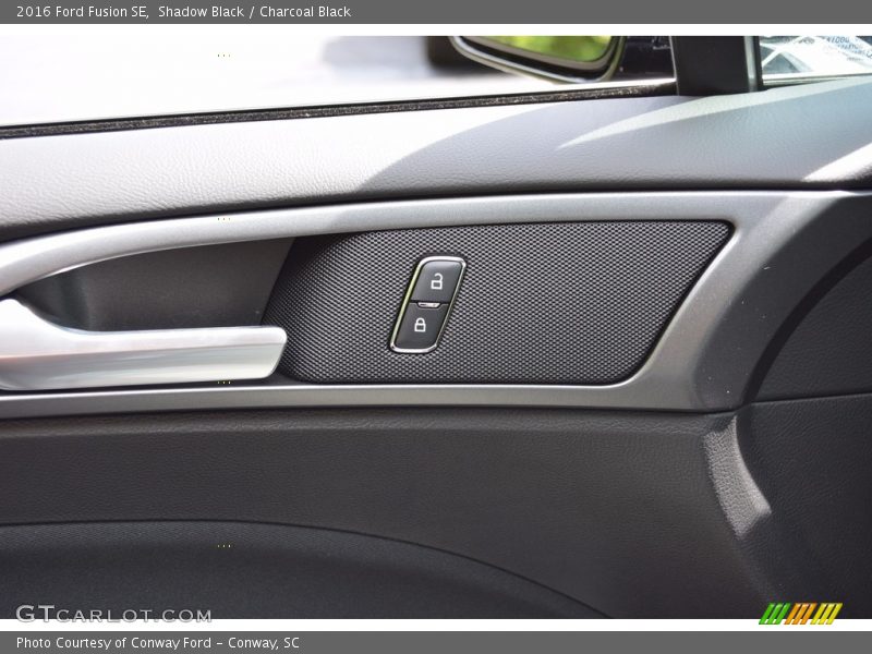 Shadow Black / Charcoal Black 2016 Ford Fusion SE