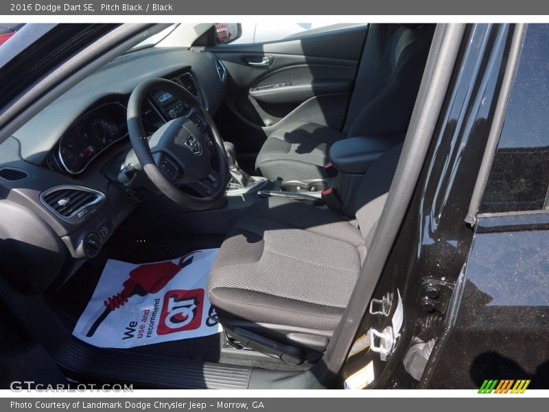 Pitch Black / Black 2016 Dodge Dart SE