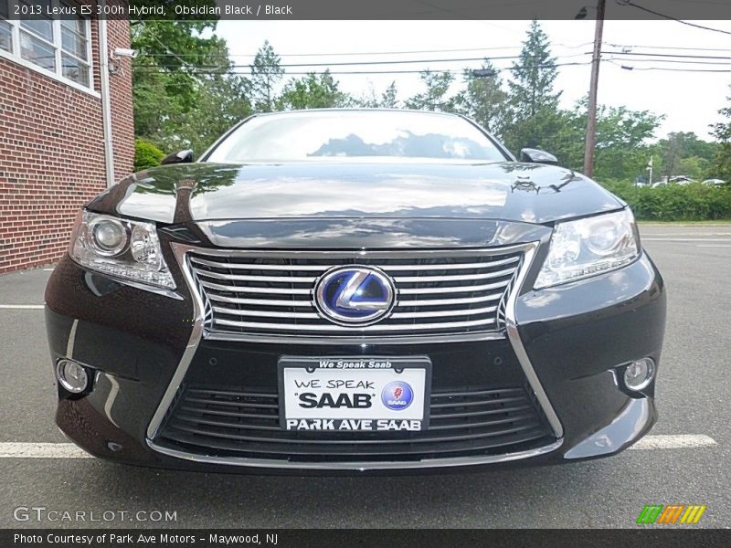 Obsidian Black / Black 2013 Lexus ES 300h Hybrid