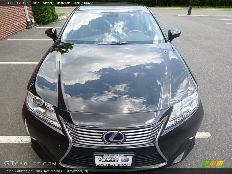 Obsidian Black / Black 2013 Lexus ES 300h Hybrid