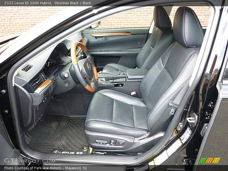 Obsidian Black / Black 2013 Lexus ES 300h Hybrid