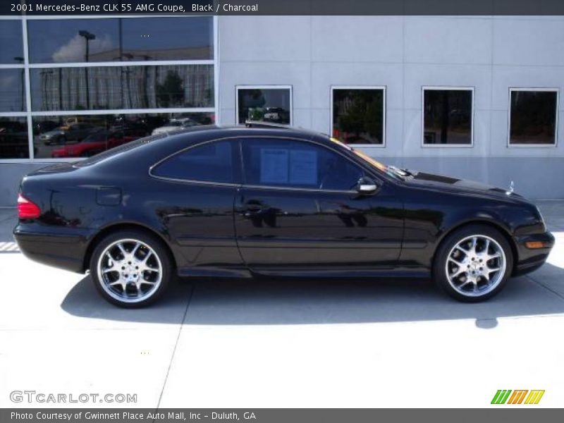 Black / Charcoal 2001 Mercedes-Benz CLK 55 AMG Coupe