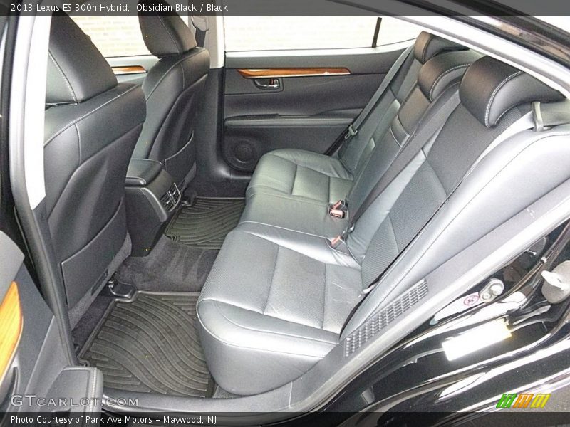 Obsidian Black / Black 2013 Lexus ES 300h Hybrid