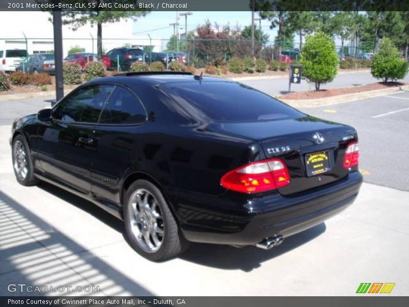 Black / Charcoal 2001 Mercedes-Benz CLK 55 AMG Coupe