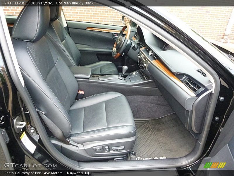 Obsidian Black / Black 2013 Lexus ES 300h Hybrid