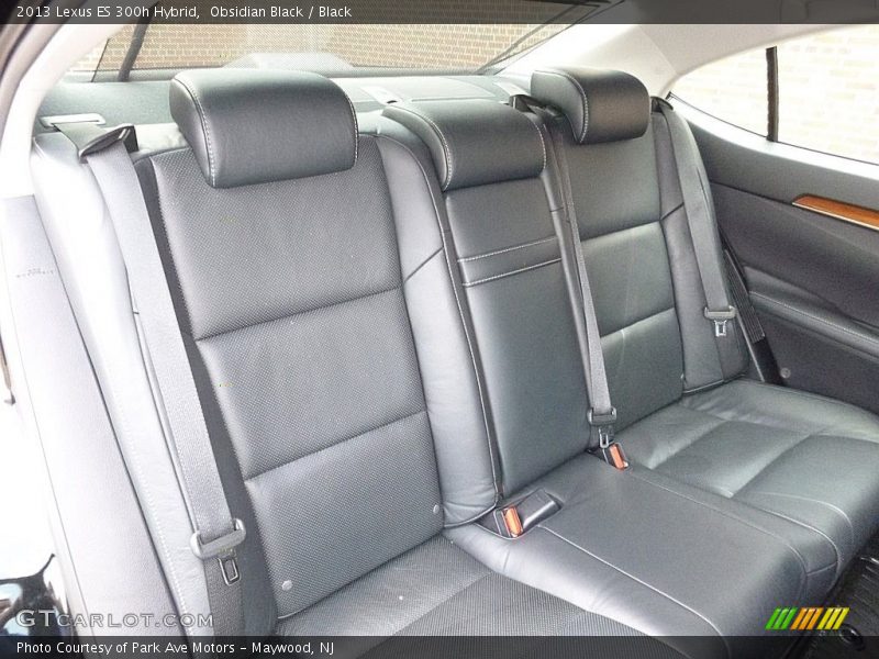 Obsidian Black / Black 2013 Lexus ES 300h Hybrid