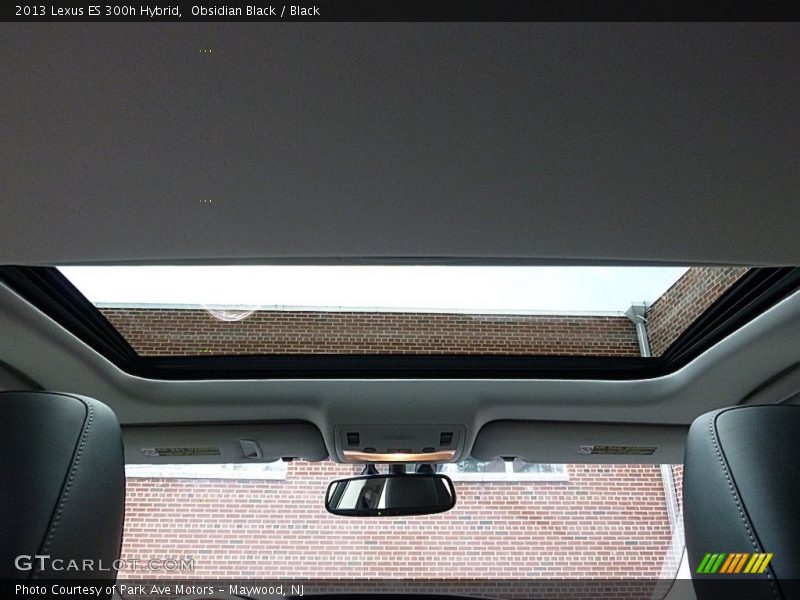 Obsidian Black / Black 2013 Lexus ES 300h Hybrid