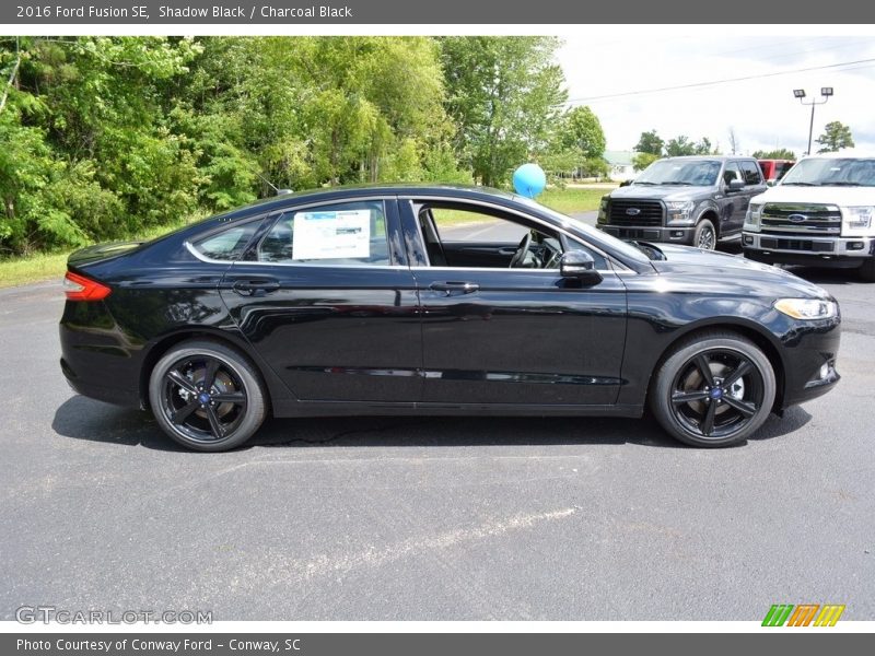Shadow Black / Charcoal Black 2016 Ford Fusion SE