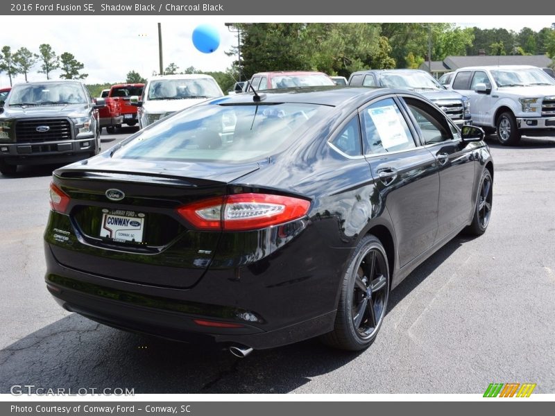 Shadow Black / Charcoal Black 2016 Ford Fusion SE