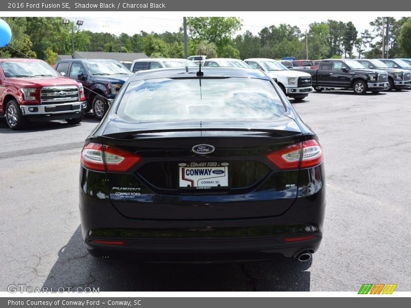 Shadow Black / Charcoal Black 2016 Ford Fusion SE