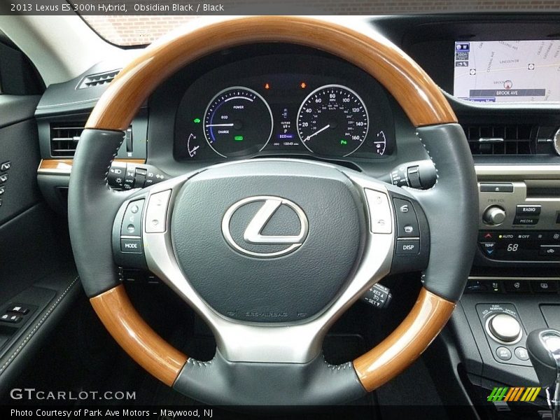 Obsidian Black / Black 2013 Lexus ES 300h Hybrid