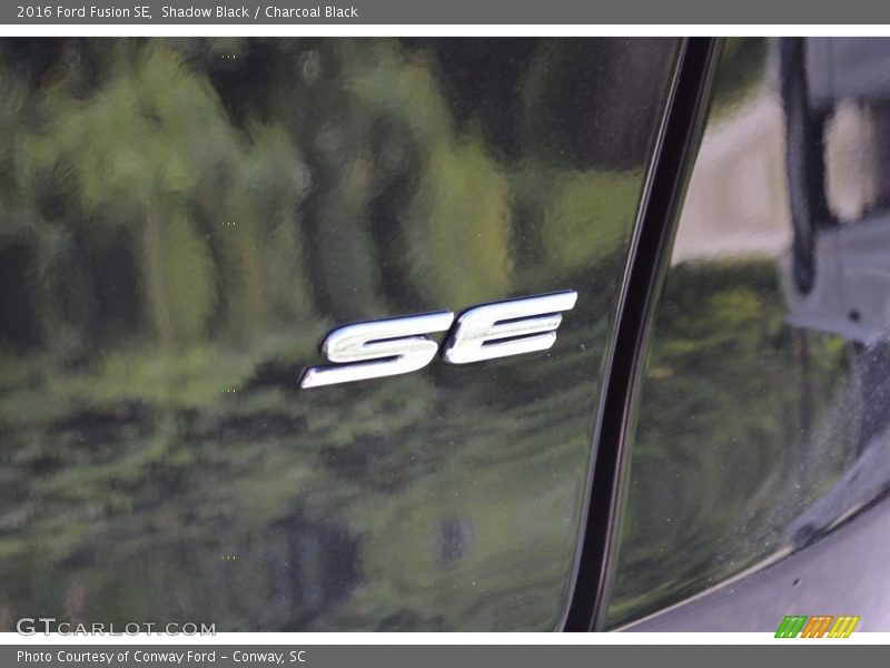 Shadow Black / Charcoal Black 2016 Ford Fusion SE