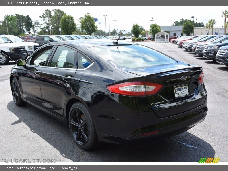 Shadow Black / Charcoal Black 2016 Ford Fusion SE