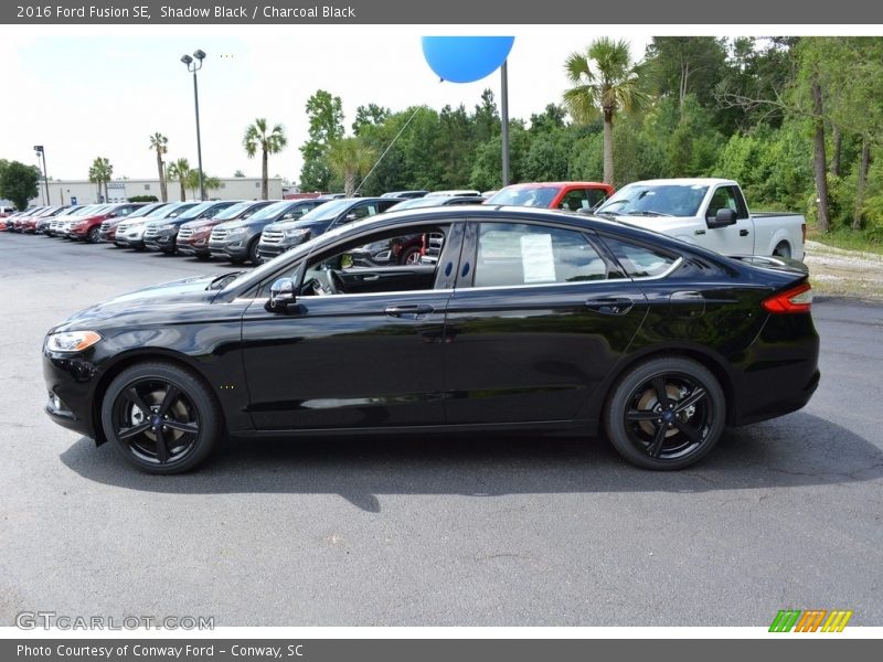 Shadow Black / Charcoal Black 2016 Ford Fusion SE