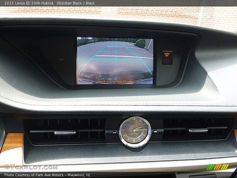 Obsidian Black / Black 2013 Lexus ES 300h Hybrid
