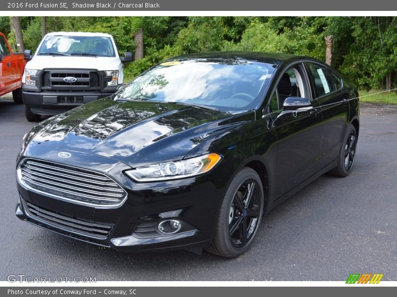 Shadow Black / Charcoal Black 2016 Ford Fusion SE