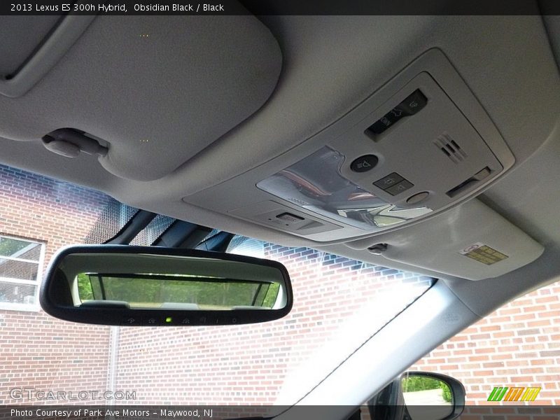 Obsidian Black / Black 2013 Lexus ES 300h Hybrid