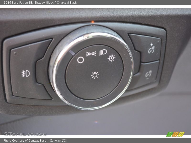Shadow Black / Charcoal Black 2016 Ford Fusion SE