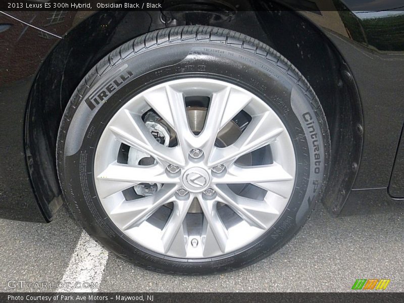 Obsidian Black / Black 2013 Lexus ES 300h Hybrid