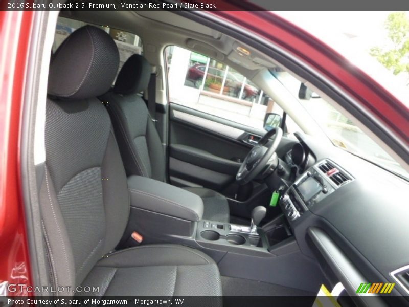 Venetian Red Pearl / Slate Black 2016 Subaru Outback 2.5i Premium