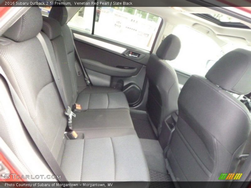 Venetian Red Pearl / Slate Black 2016 Subaru Outback 2.5i Premium