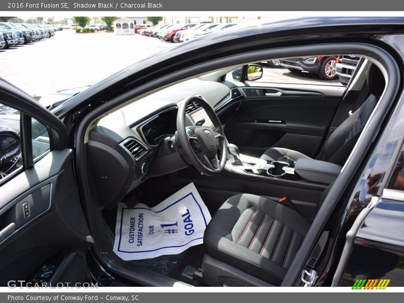 Shadow Black / Charcoal Black 2016 Ford Fusion SE