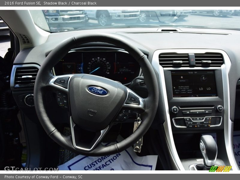 Shadow Black / Charcoal Black 2016 Ford Fusion SE