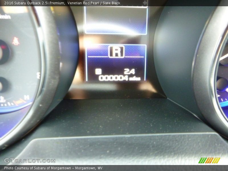 Venetian Red Pearl / Slate Black 2016 Subaru Outback 2.5i Premium