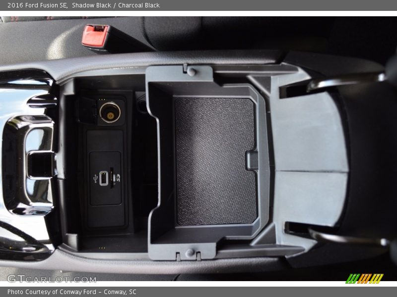Shadow Black / Charcoal Black 2016 Ford Fusion SE