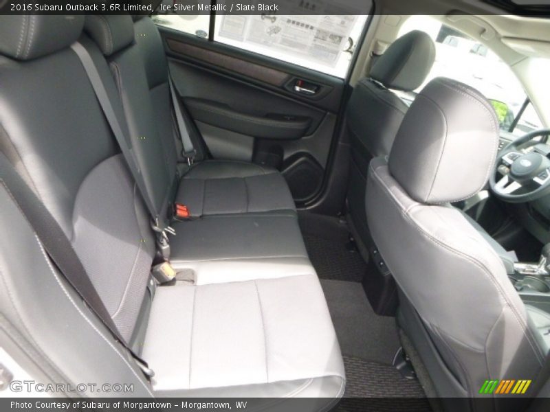 Ice Silver Metallic / Slate Black 2016 Subaru Outback 3.6R Limited
