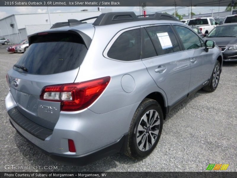Ice Silver Metallic / Slate Black 2016 Subaru Outback 3.6R Limited