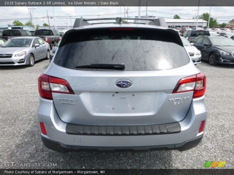 Ice Silver Metallic / Slate Black 2016 Subaru Outback 3.6R Limited