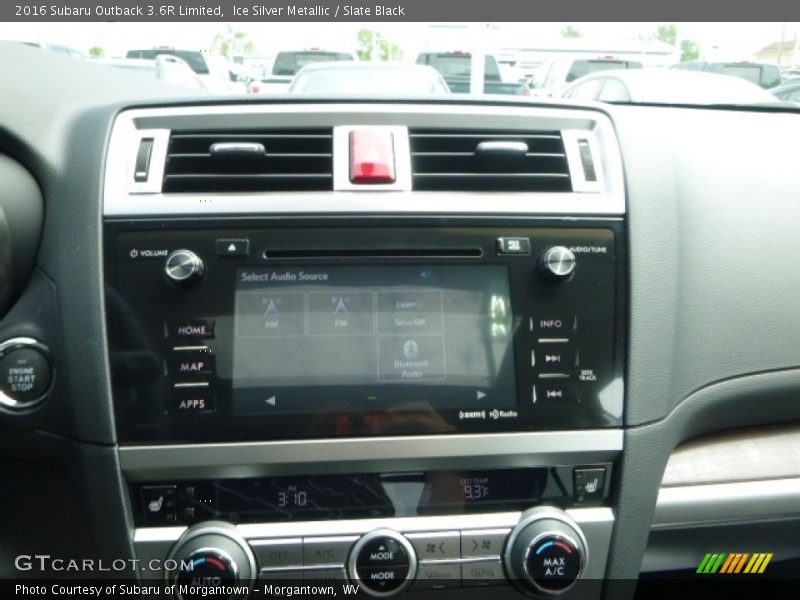 Ice Silver Metallic / Slate Black 2016 Subaru Outback 3.6R Limited