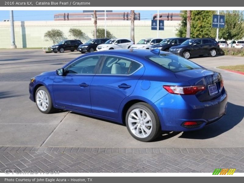 Catalina Blue Pearl / Graystone 2016 Acura ILX