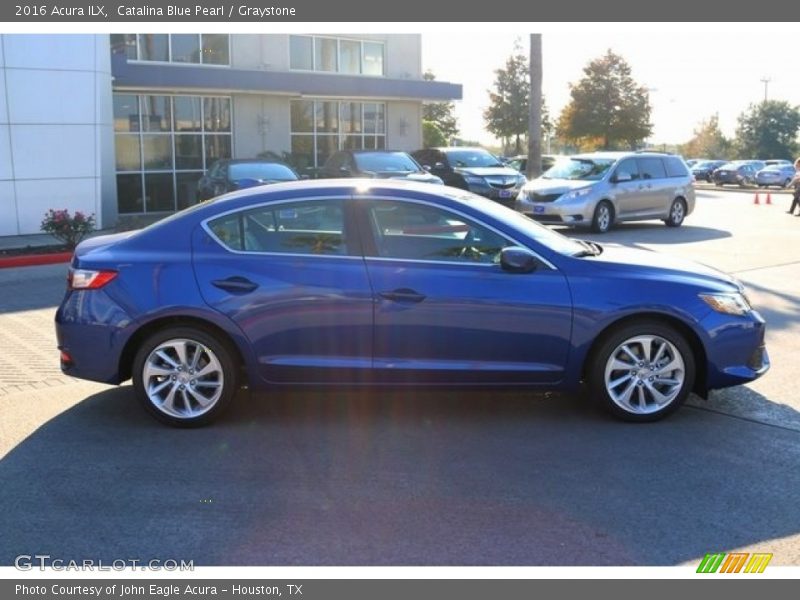 Catalina Blue Pearl / Graystone 2016 Acura ILX