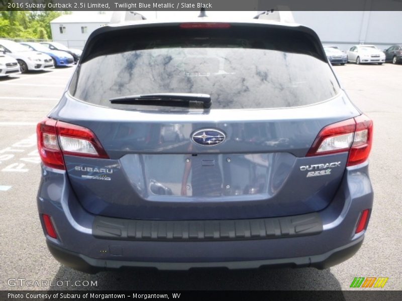 Twilight Blue Metallic / Slate Black 2016 Subaru Outback 2.5i Limited